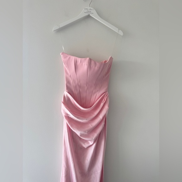 HOUSE OF CB Persephone Pink Gown XS - Picture 10 of 15